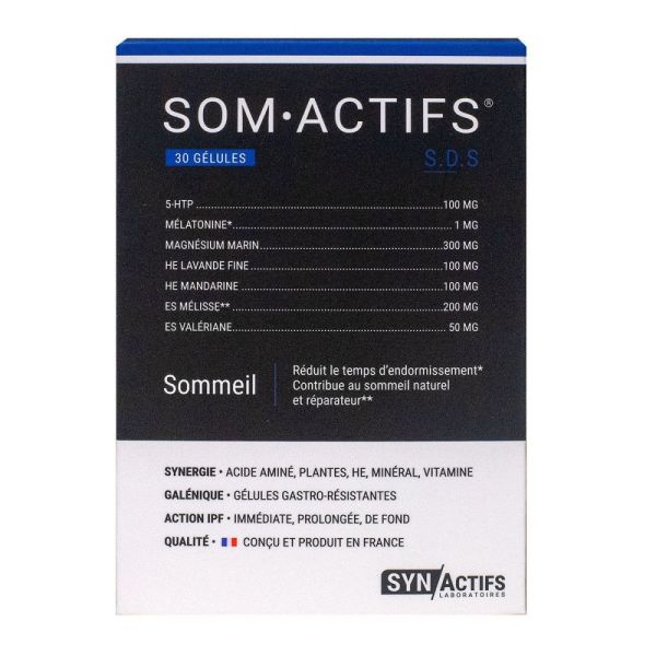 SYNActifs - SOMActifs - 30 gélules DR caps