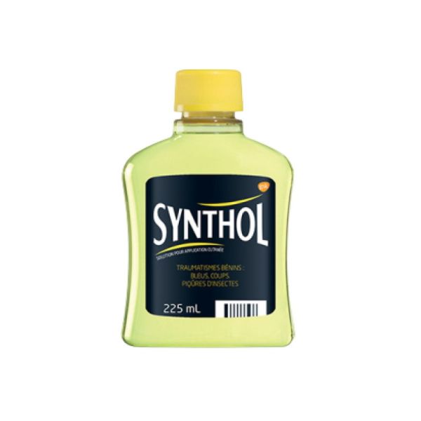 SYNTHOL solution pour application cutanée locale bleus, coups ou piqures  d'insecte