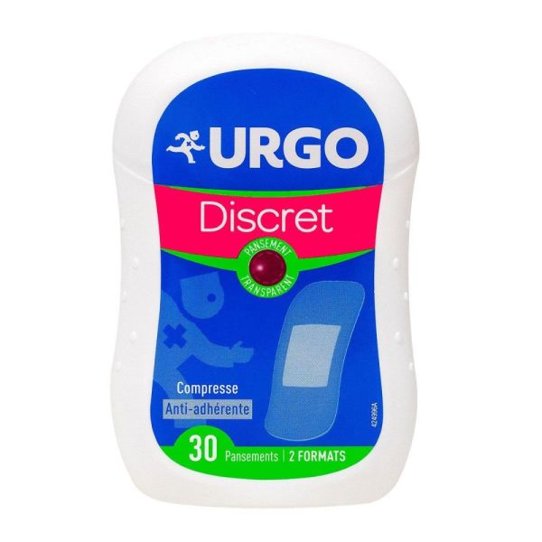 Urgo Discret - 30 pansements transparents