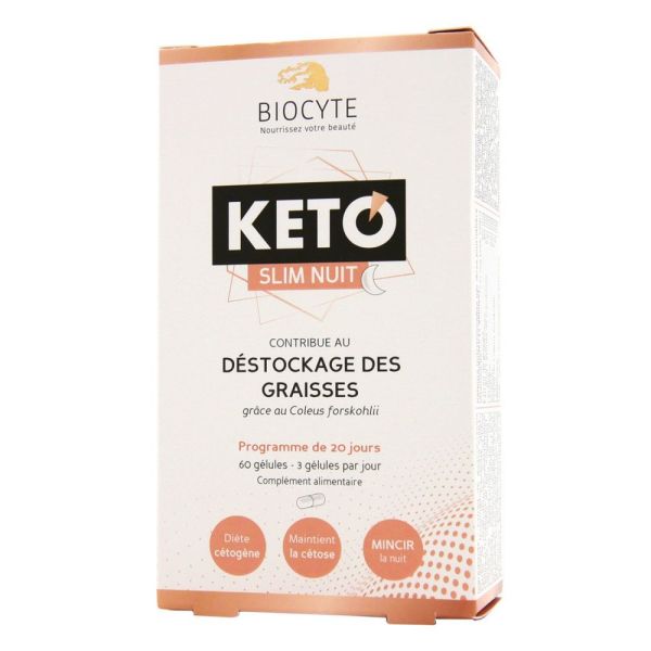 Biocyte - Keto - Slim Nuit - 60 Gélules