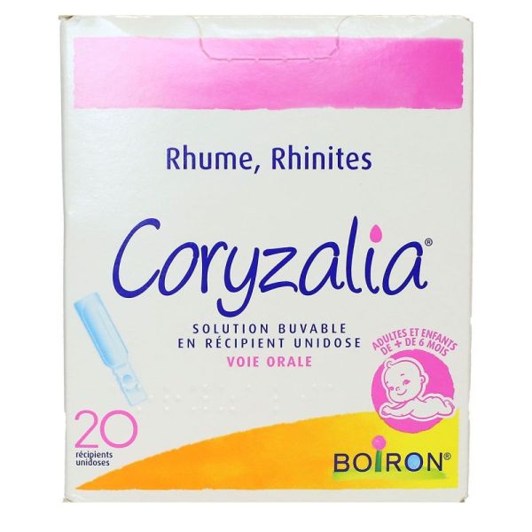 Boiron - Homéopathie Coryzalia - 20 Unidoses