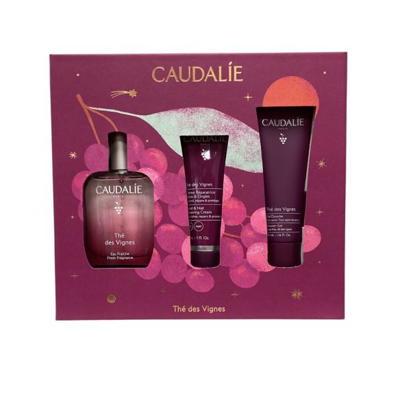 Caudalie- Le rituel corps thé des vignes gel douche & soin corps nourrissant hyaluronique - 200+200 ml
