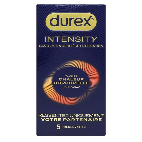 Durex - Intensity - 5 préservatifs