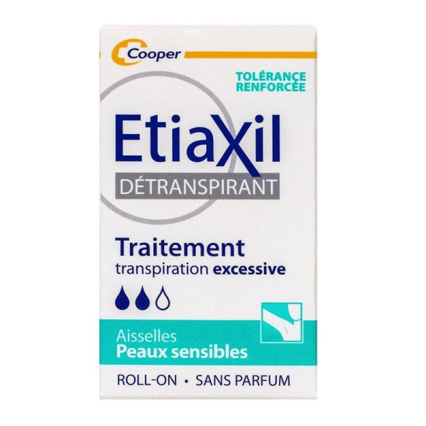 Etiaxil- Détranspirant Aisselles peaux sensibles - 15ml