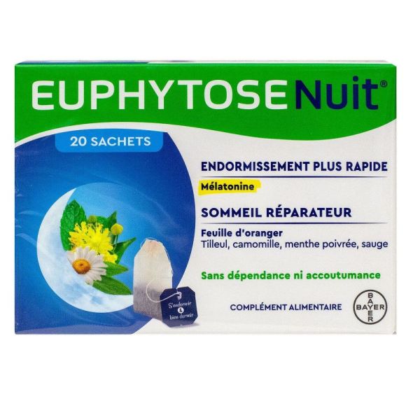 Euphytose Nuit - Tisane - 20 sachets