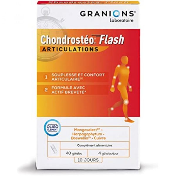 Granions - Chondrostéo Articulation Articulations - 40 gélules