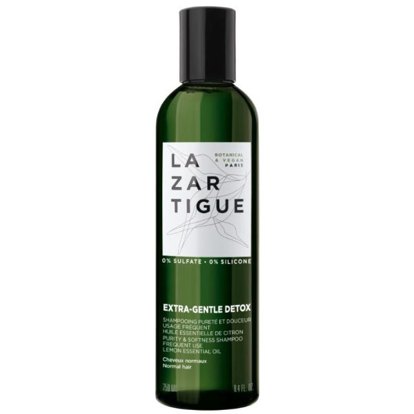 Lazartigue - Shampooing extra-gentle detox - 250mL