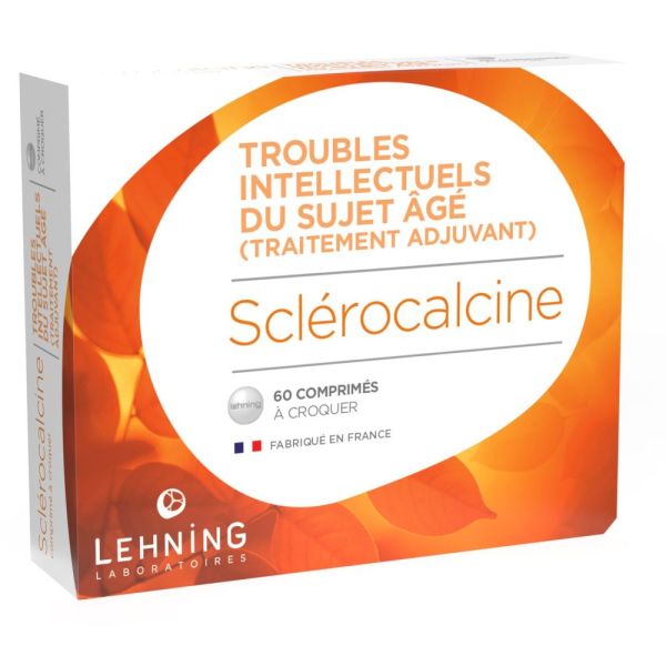 Lehning - Sclérocalcine - 60 comprimés à croquer
