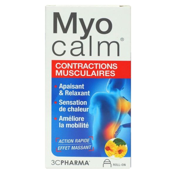 Les 3 chenes Myocalm Massage roll-on - 50ml
