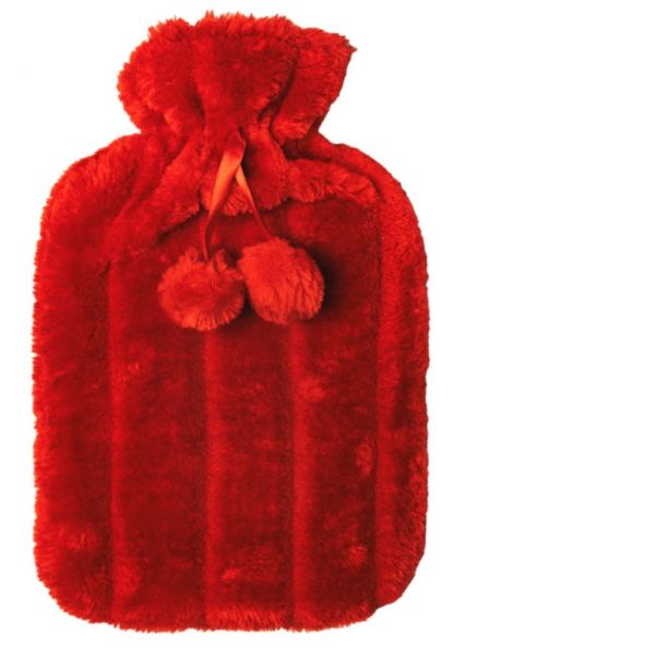 Ma Petite Bouillotte Polaire à Eau 2 L - Couleur : Rouge