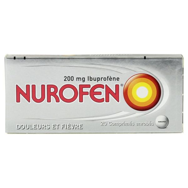 Nurofen 200mg - 20 comprimés enrobés