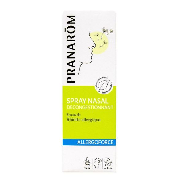 Pranarom - Allergoforce spray nasal décongestionnant - 15 ml