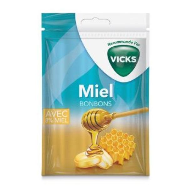 Vicks - Bonbon Miel - 72g