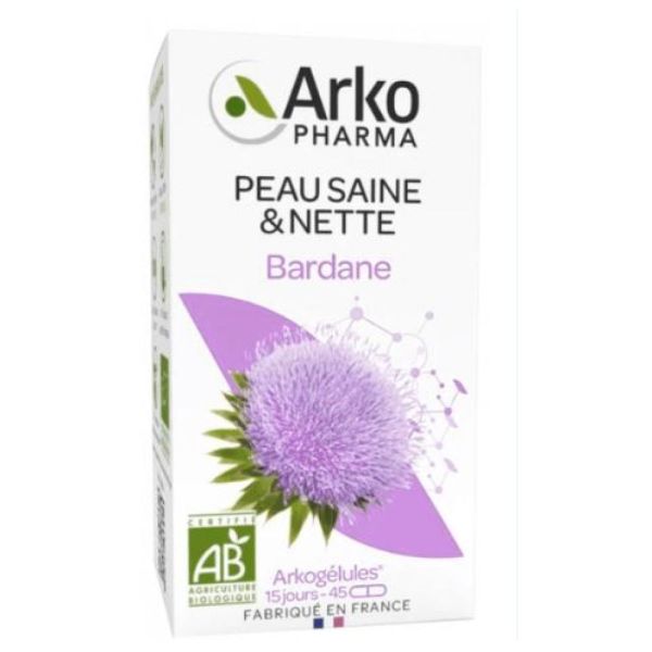 Arkopharma - Arkogélule Bardane Bio - 45 gélules