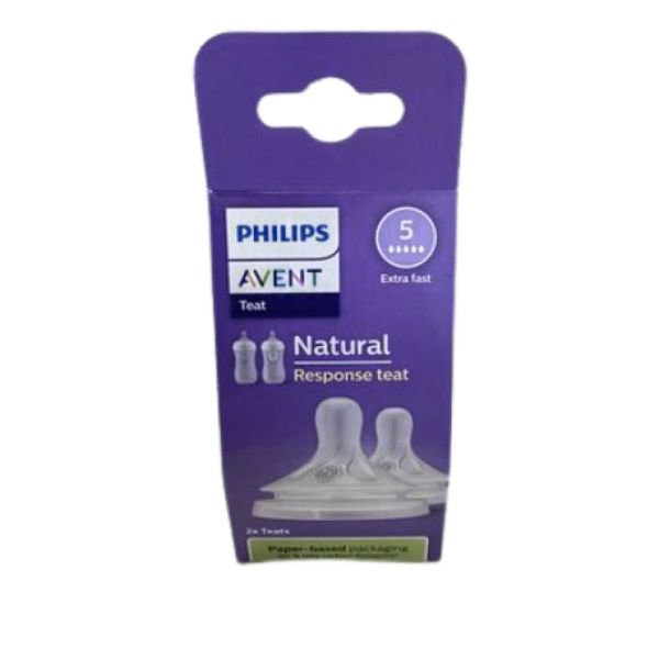 Avent - Natural Response  Débit 5 Très Rapide - 2 Tétines