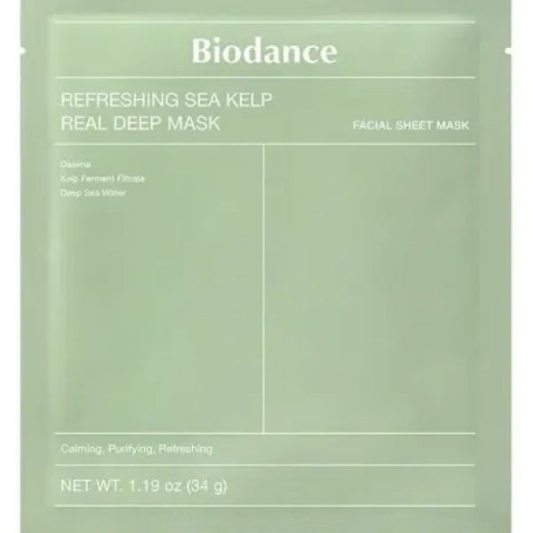 Biodance - Refreshing sea kelp real deep mask - 34g