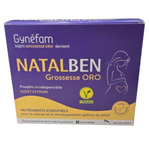 Effik - Gynéfam Natalben Grossesse ORO - 28sachets