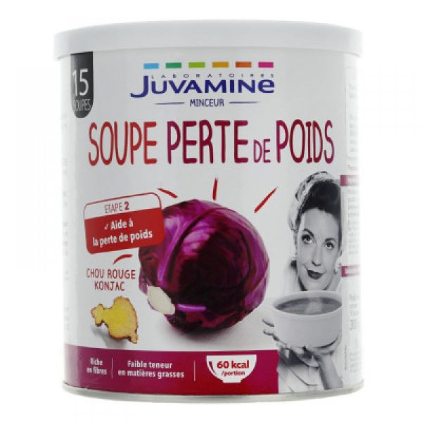 Soupe de regime aux choux juvamine minceur 300g - Tous les