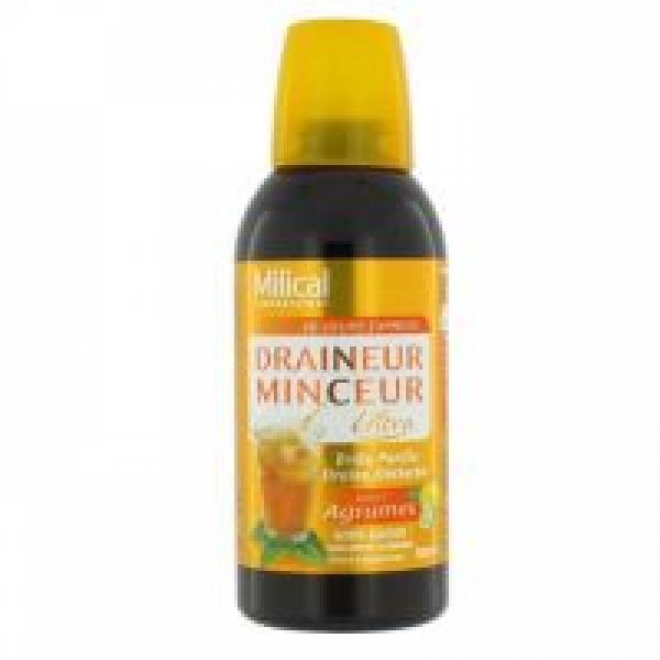 Milical - Draineur ultra gôut agrumes - 500 ml