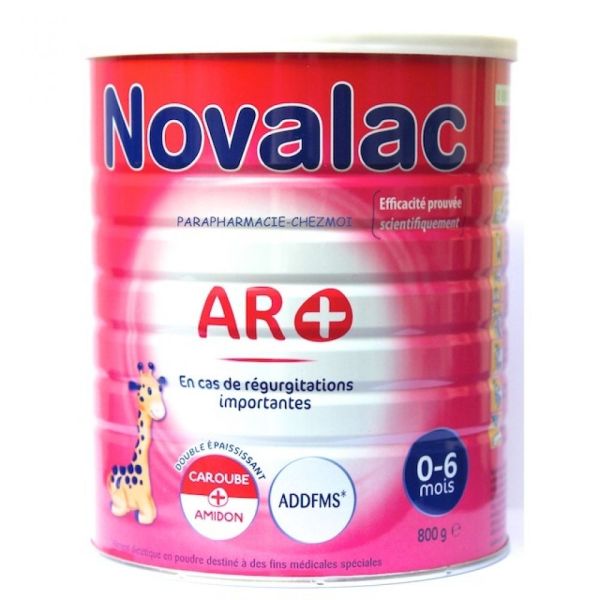 Novalac - AR + 0-6 mois lait en poudre - 800g