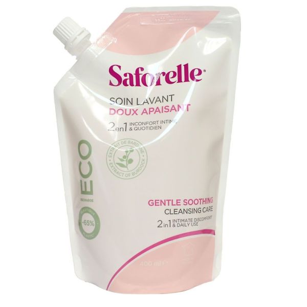 Saforelle - Soin lavant doux toilette intime et corporelle