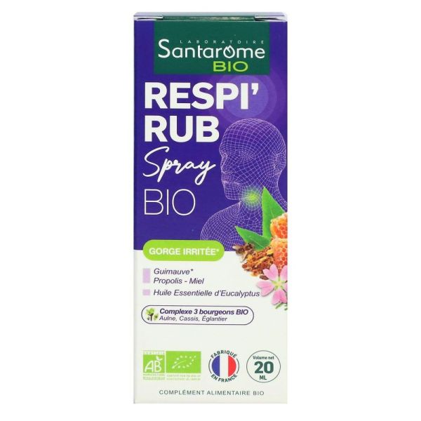 Santarome - Respirub Bio Spray - 20Ml