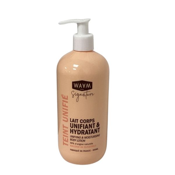 Waam - Lait corps unifiante & hydratant - 500ml