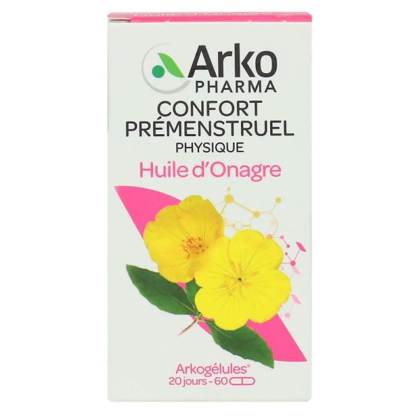 Arkopharma - Arkogélule Huile D'Onagre Bio - 60 capsules