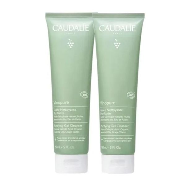 Caudalie - Vinopure Gelée nettoyante purifiante - 2x150ml