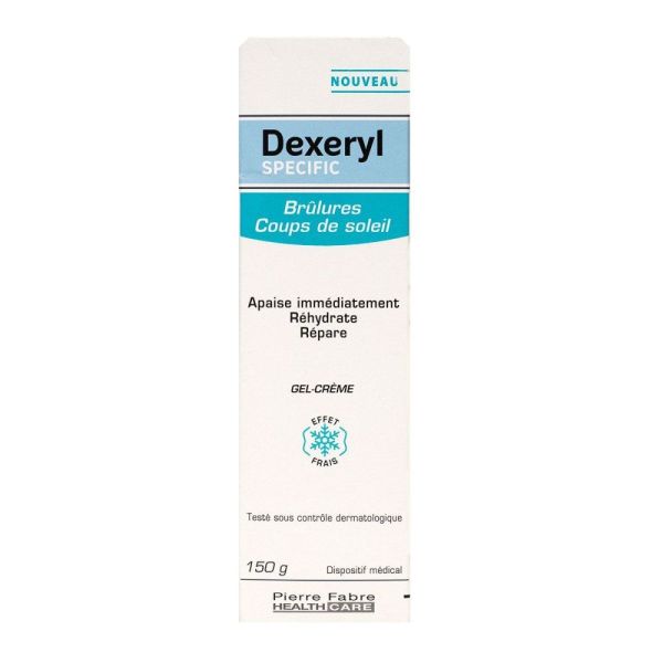 Dexeryl - Specific Gel-crème brûlures et coups de soleil - 150g