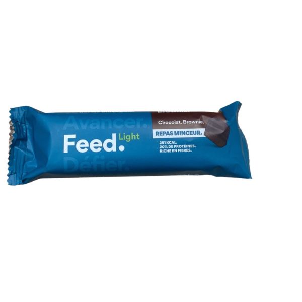 Feed Light - Barre repas minceur chocolat-brownie - 70g