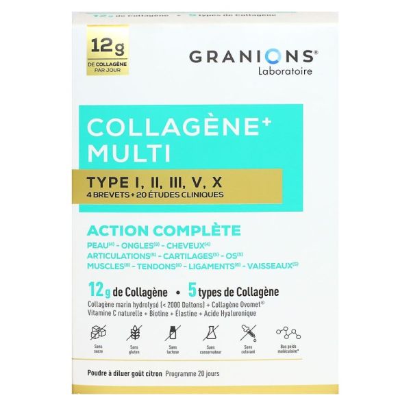 Granions - Collagène multi - 260g