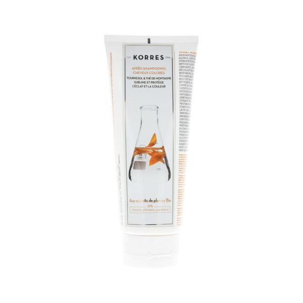 Korres - Après-shampooing cheveux colorés - 200 ml