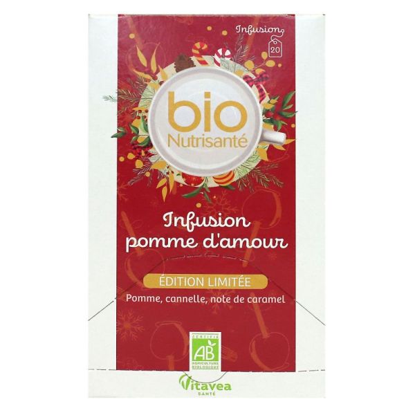 Nutrisanté - Infusion Pomme d'Amour - Bio 20 Sachets
