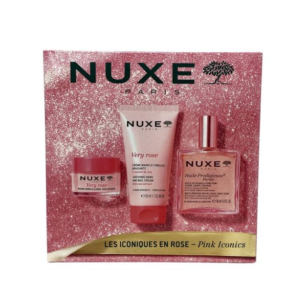 Nuxe -  Coffret Les Iconiques en Rose