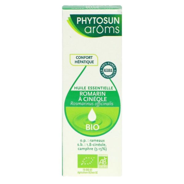 Phytosun - Huile essentielle de romarin à cinéole - 10ml