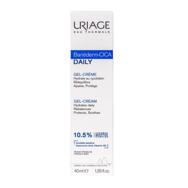 Uriage - Cica Daily Gel Crème - 40Ml