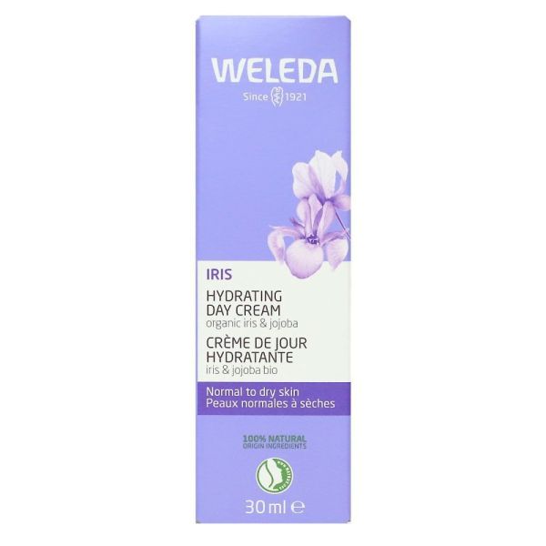 Weleda - Crème de Jour hydratante Iris - 30Ml