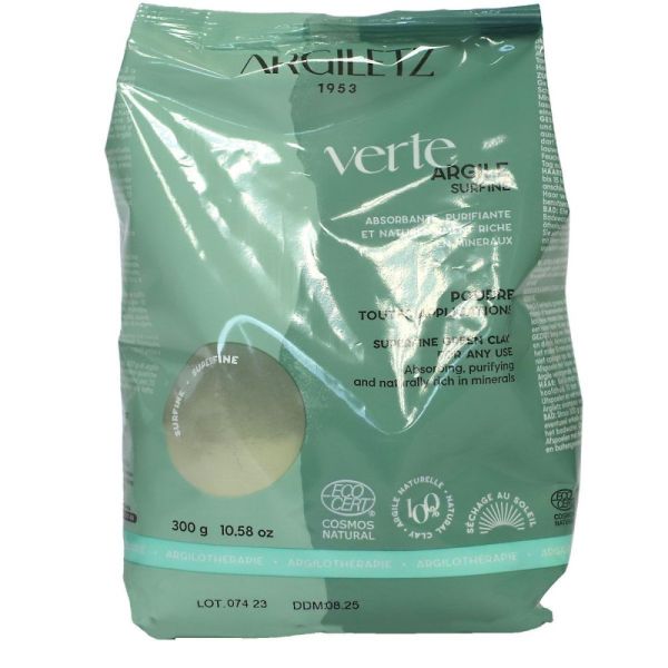 Argiletz - Argile verte surfine - 300 g