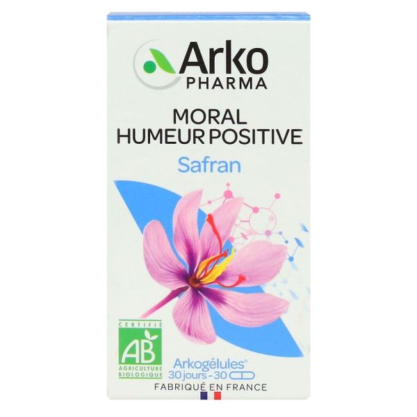 Arkopharma - Arkogelules Safran Bio - 30 Gélules