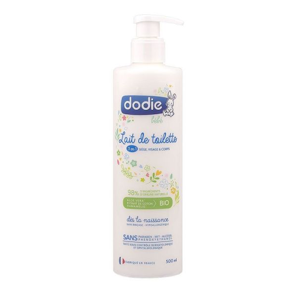 Dodie - Lait de toilette - 500 ml