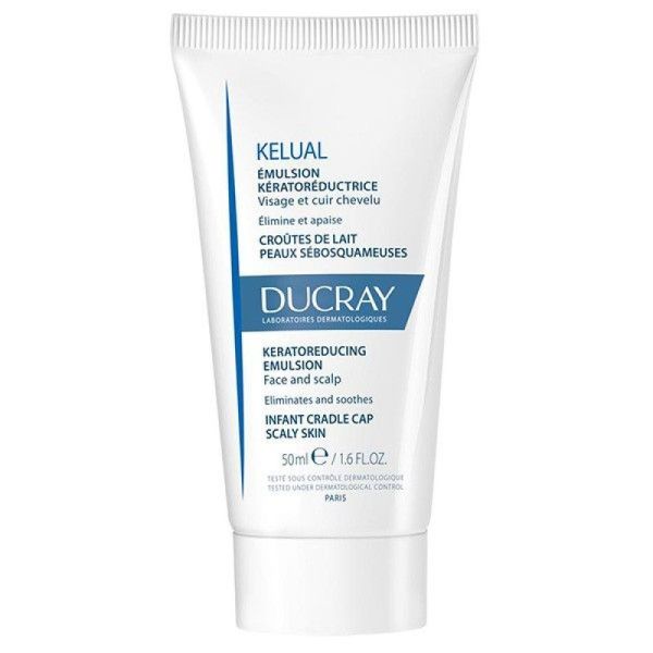 Ducray - Kélual émulsion croûtes de lait du nourrisson - 50ml