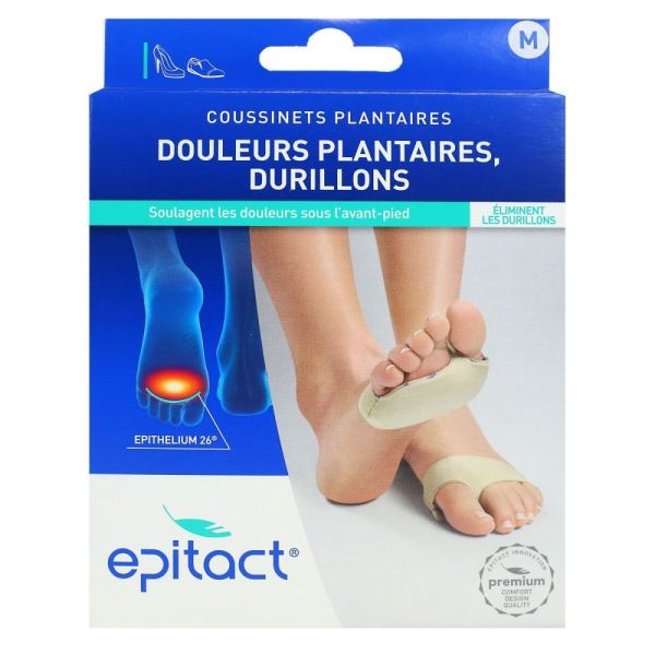 Epitact - Coussinets Plantaires Douleurs et durillons - 1 paires