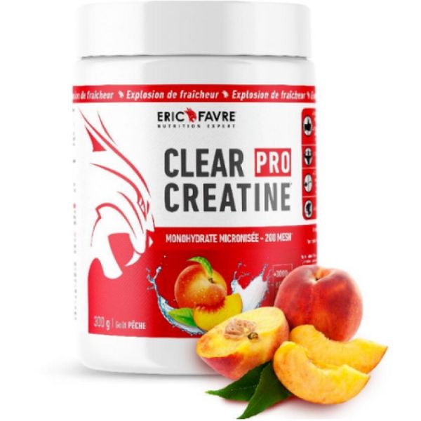 Eric favre - Clear pro creatine Pêche - 300g
