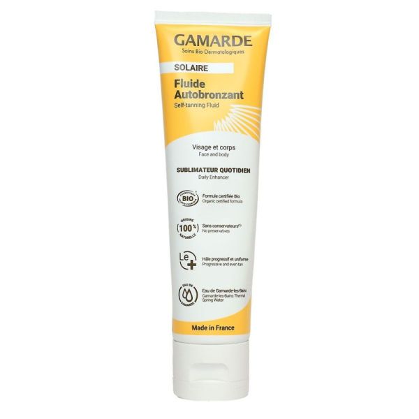 Gamarde - Fluide solaire autobronzant - 100ml