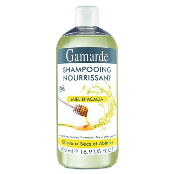 Gamarde - Shampooing nourrissant miel d'acacia - 500 ml