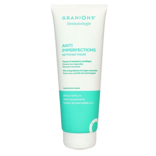 Granions dermatologie - Nettoyant visage anti imperfections - 150g
