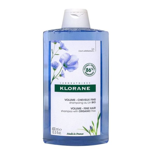 Klorane - shampooing lin volume - 400mL