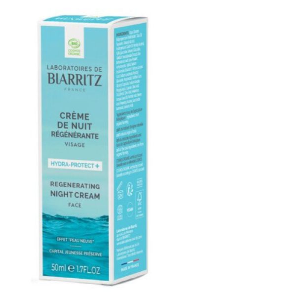 Laboratoires de Biarritz - Hydra-Protect Crème nuit régénérante - 50ml