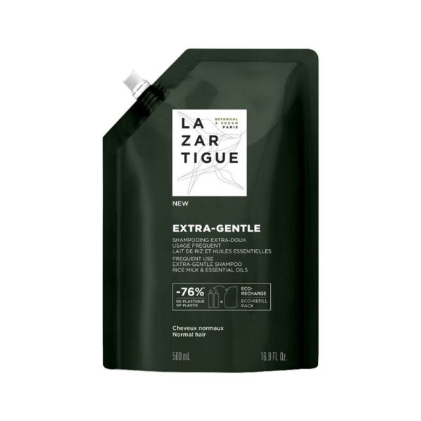 Lazartigue - Extra-gentle shampoing eco-recharge - 500mL